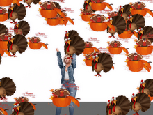 Happy Thanksgiving with Turkey