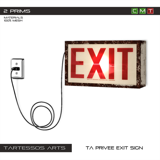::TA Privee Exit Sign