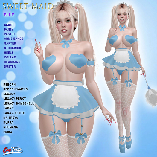 [ConTrato] Sweet Maid Blue