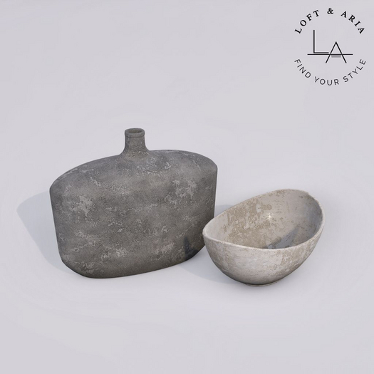 Tamar Vase Set – Stone Vases | PBR | Copy/Mod