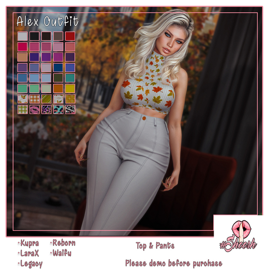#SHOOSH - Alex Outfit [FATPACK]