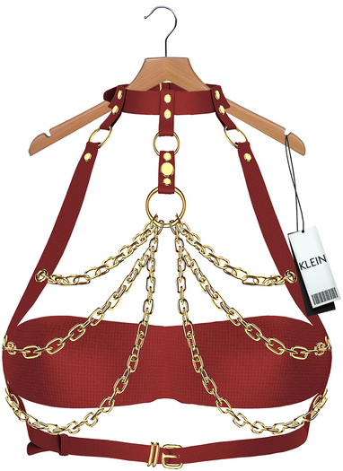 KLEIN"Jeny"Top-Bra-Red