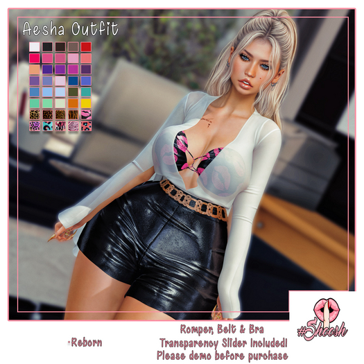 #SHOOSH - Aesha Romper [REBORN]