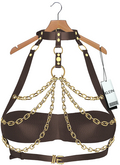 KLEIN"Jeny"Top-Bra Leather-Taupe
