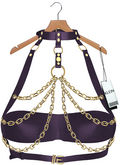 KLEIN"Jeny"Top-Bra Leather-Purple