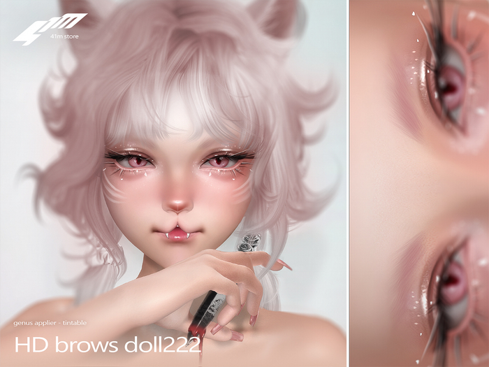 41m / HD Brows Doll222 / Genus