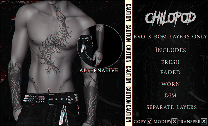 Slaughter - Chilopod Tattoo