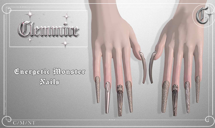 Clemmire - Energetic Monster Nails