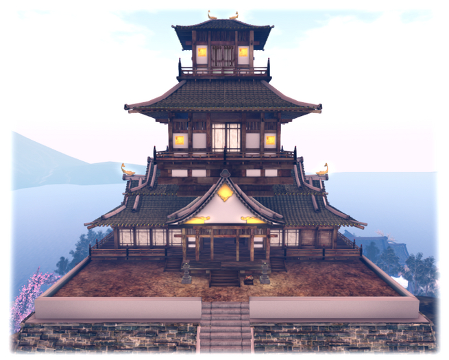 Shogun Set - Osaka Castle - Japanese Castle