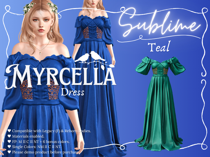Sublime :: Myrcella Dress (Teal)