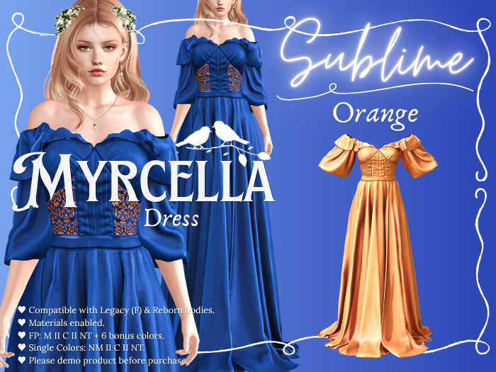 Sublime :: Myrcella Dress (Orange)