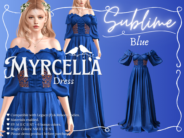 Sublime :: Myrcella Dress (Blue)