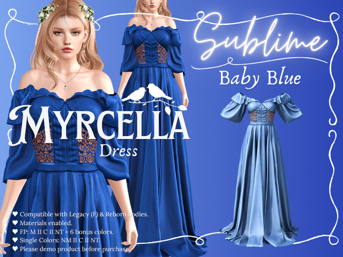 Sublime :: Myrcella Dress (Baby Blue)