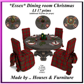 *Essex* Dining room Christmas