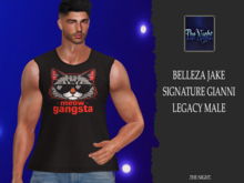 .TN. Meow Gangsta- tank top male