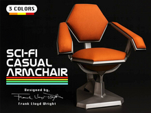 Sci-Fi Chair - Frank Lloyd Wright Casual Armchair