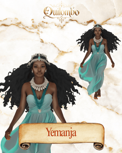 Yemanja *Quilombo Historical Decor*