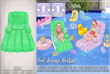 . tiptoes - Pool Lounge Floatie - Green