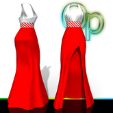 Christmas Candy Dress Gown