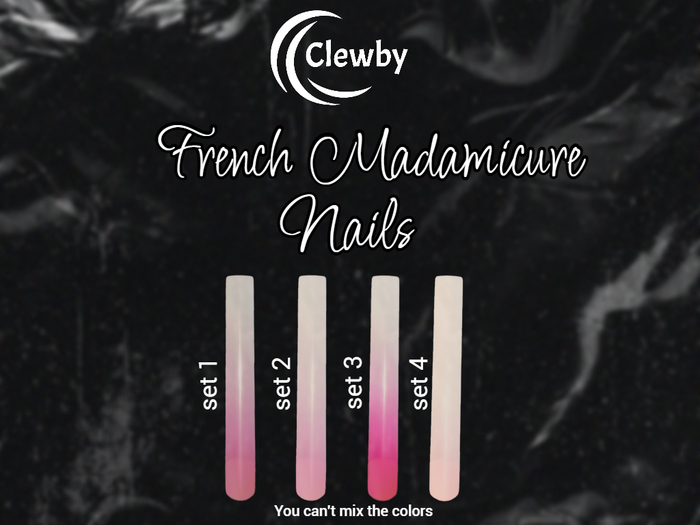 Clewby - French Madamicure Nails 