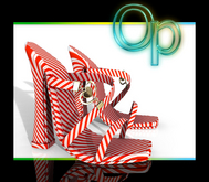 Christmas Candy Stiletto