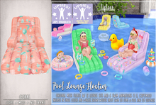 . tiptoes - Pool Lounge Floatie - Coral