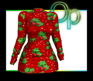 Christmas Red Winter Dress