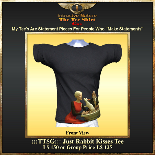 :::TTSG::: Just Rabbit Kisses Tee 