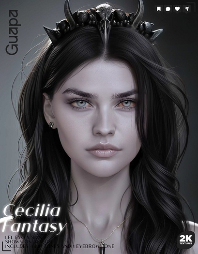 Guapa - Cecilia Skin - Fantasy (LELUTKA EVOX) FATPACK