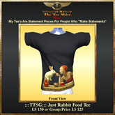 :::TTSG::: Just Rabbit Food Tee 
