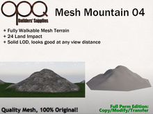 24 LI Full Perm Big Walkable Mountain - OPQ Mesh Mountain 04