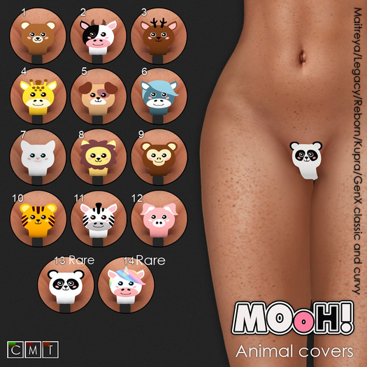 MOoH! Animal covers fatpack (Add)
