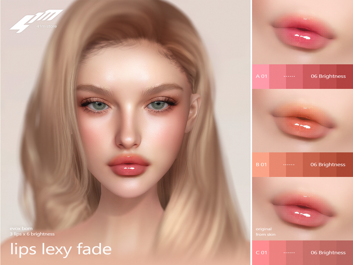 41m / Lips Lexy / EvoX FADE: 18 Colors