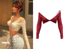 TETRA - Lyric Top & Bra (Burgundy)