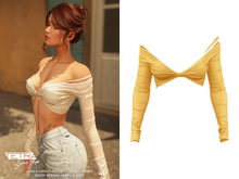 TETRA - Lyric Top & Bra (Yellow)