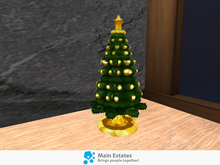 Golden Glow Christmas Tree [1]