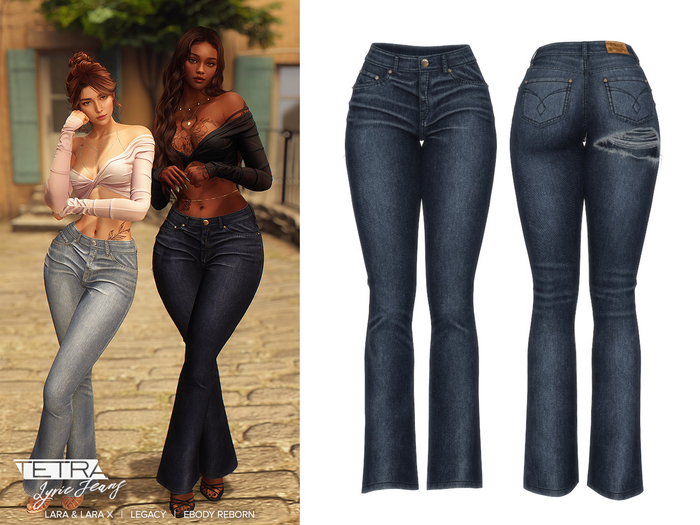 TETRA - Lyric Flare Jeans (Ink)