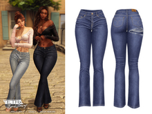 TETRA - Lyric Flare Jeans (Berry)