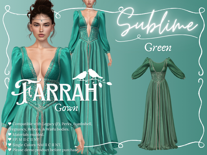 Sublime :: Farrah Gown (Green)