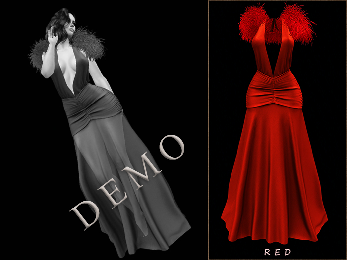 GGVG BEIRA GOWN RED[DEMO]