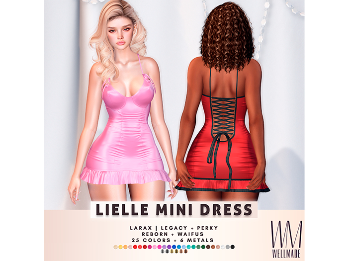 [WellMade] Lielle Mini Dress 