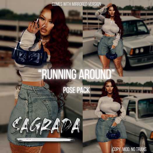 [sagrada.] RUNNING AROUND Posepack