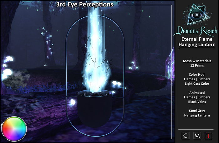Demons Reach // Eternal Flame Hanging Lantern