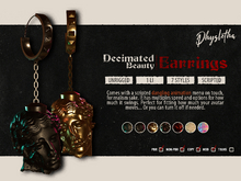 Decimated Beauty Earrings PBR/NonPBR