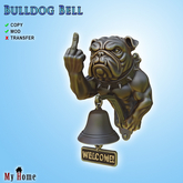[My Home] Bulldog Bell