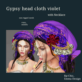 RP-Chic Gypsy head cloth2 violet