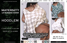 Hoodlem - Maternity Liv Nursing Cover - Fatpack