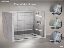 Fourth Wall / Reva Walk-In Shower - PG