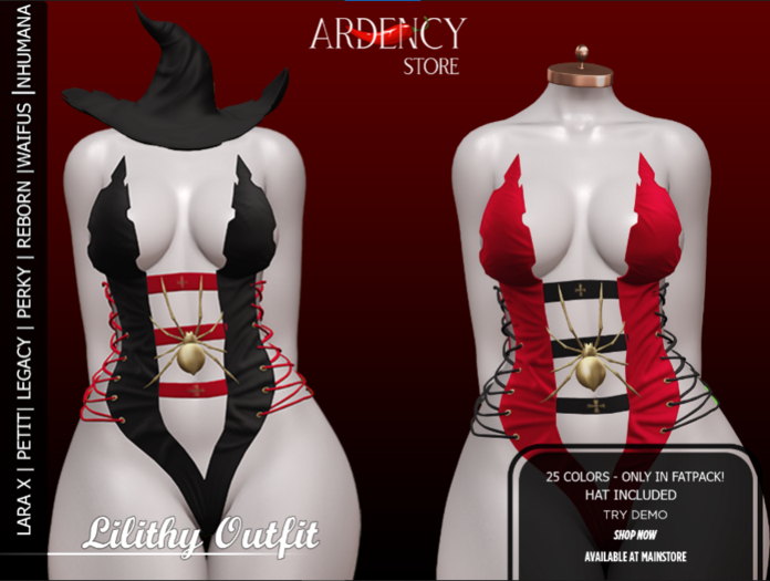 ARDENCY- LILITHY OUFIT - FATPACK