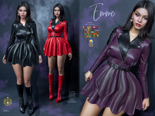Emme, Leather Jacket Dress, Fatpack, PBR